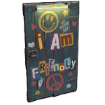 Friendly Wooden Door