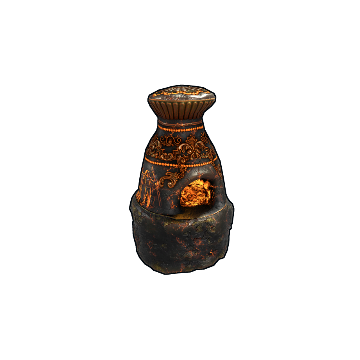 Antique Black Furnace