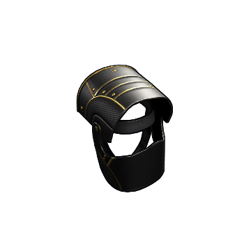 Black Gold Helmet