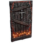 Coffin Wooden Door