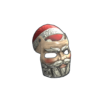 Serious Santa Facemask