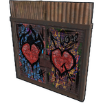 Graffiti Love Double Door