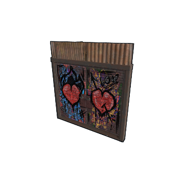 Graffiti Love Double Door