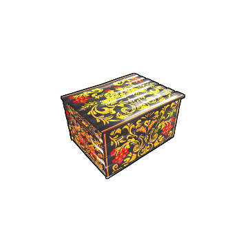 Khokhloma Small Box