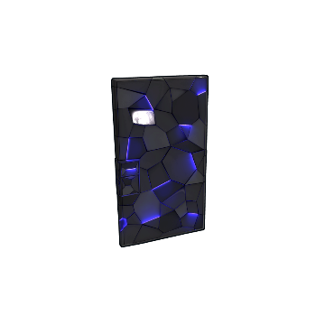 Ultramarine Metal Door