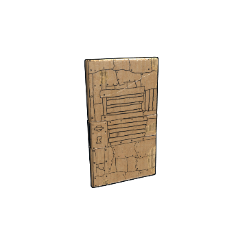 Cardboard Sheet Metal Door