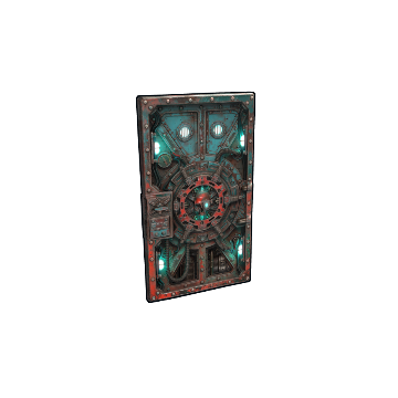 Mech Overlord Metal Door