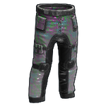 White Holographic Pants