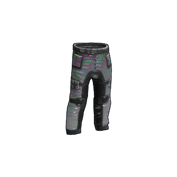 White Holographic Pants