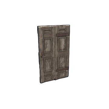 Adobe Wood Door