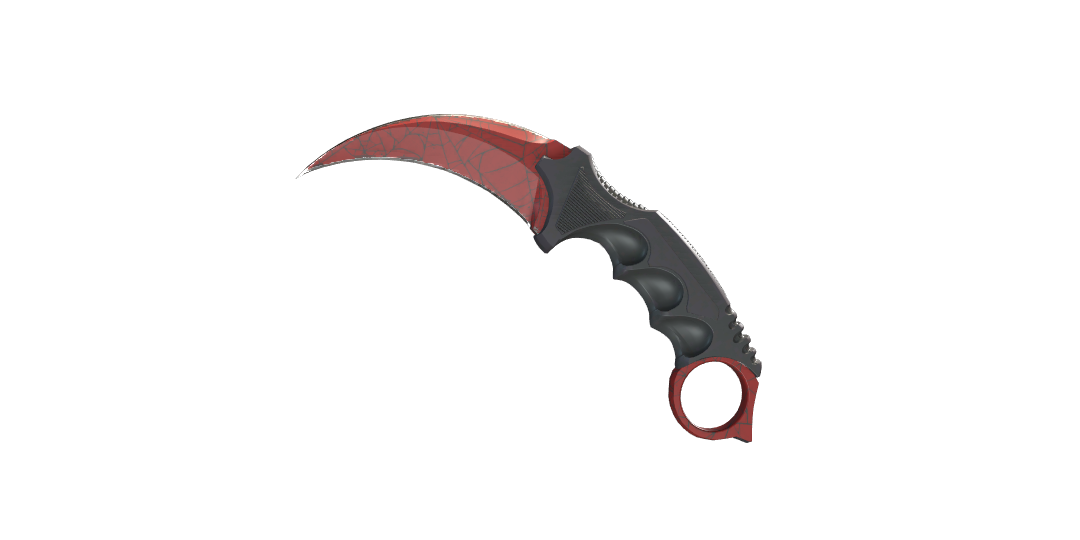 Karambit (★) | Purpurnes Netz (Fabrikneu)