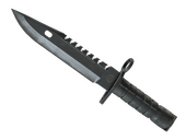 ☆ M9 Bayonet | Black (Field-Tested) - CS:GO - Skinport