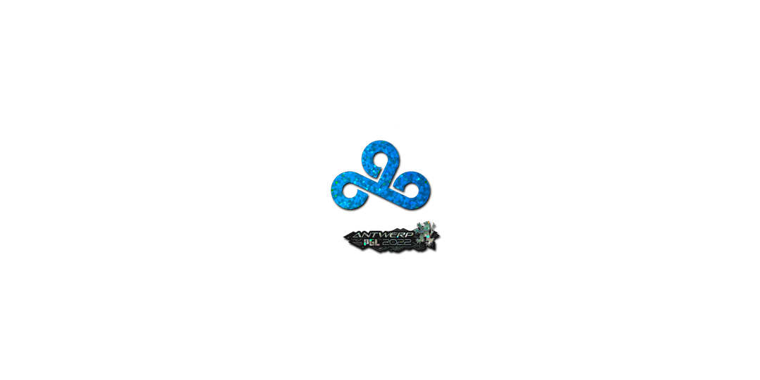 Sticker | Cloud9 (Glitter) | Antwerp 2022