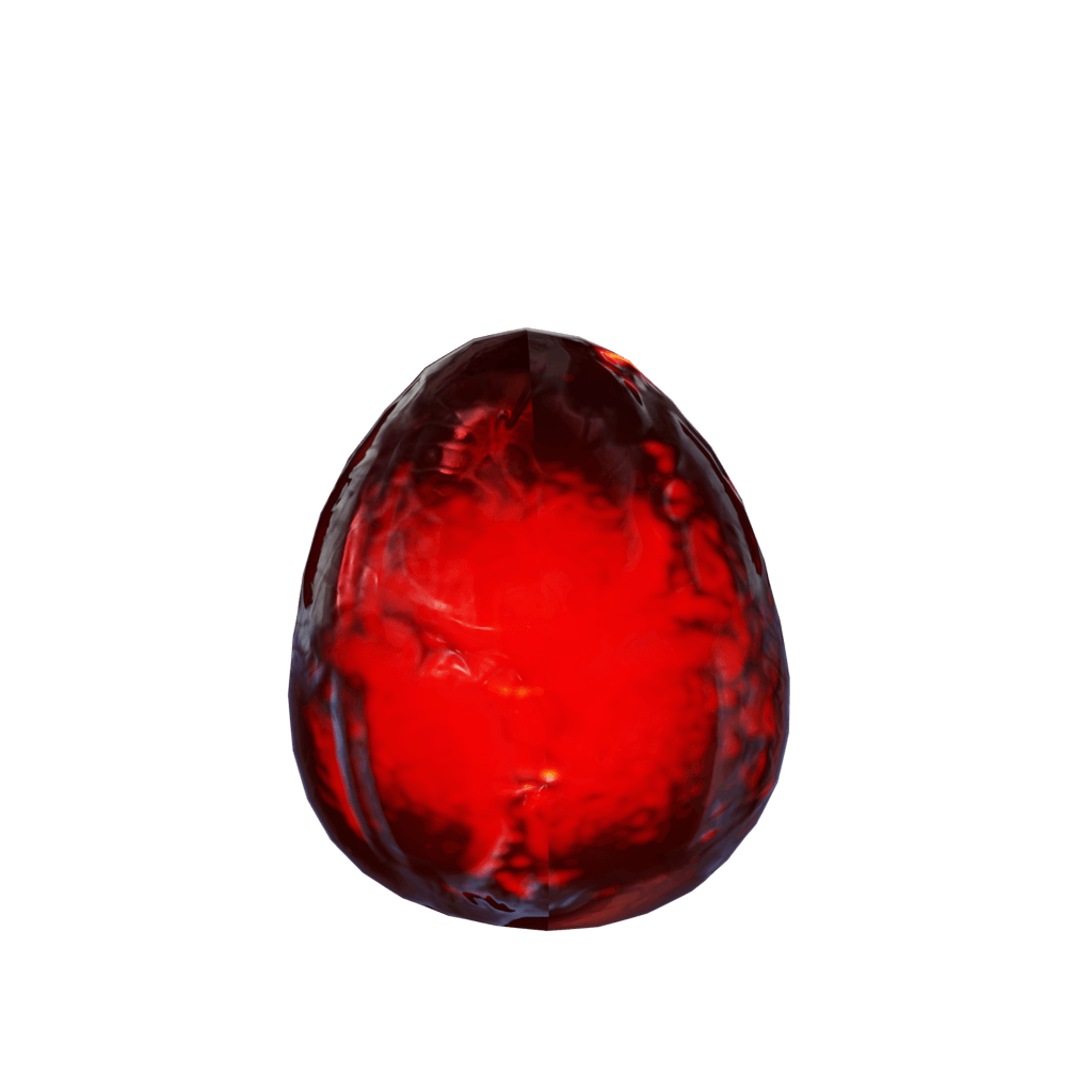 Red just jade egg