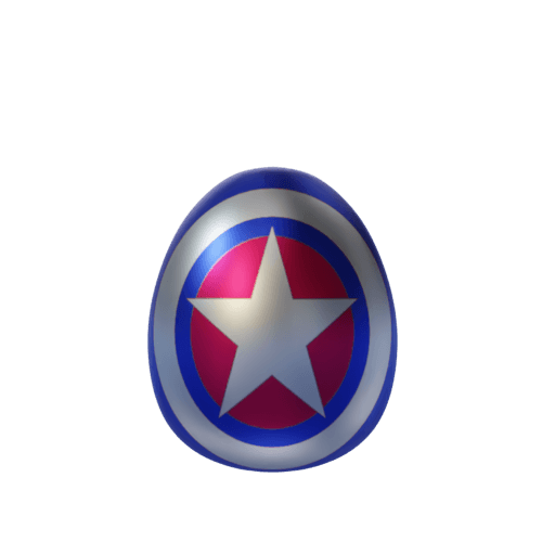 Super hero egg