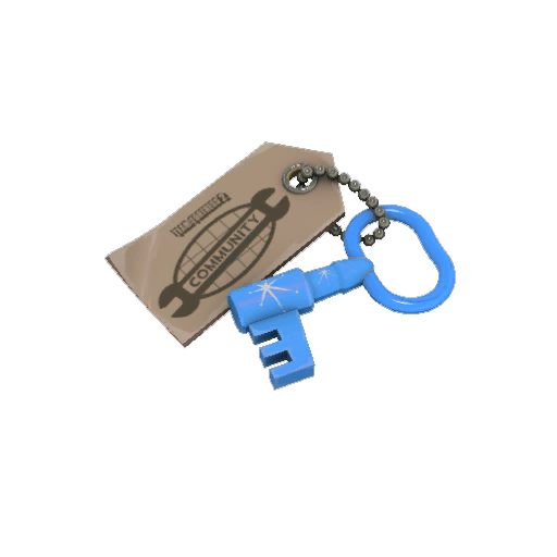 Blue Moon Cosmetic Key