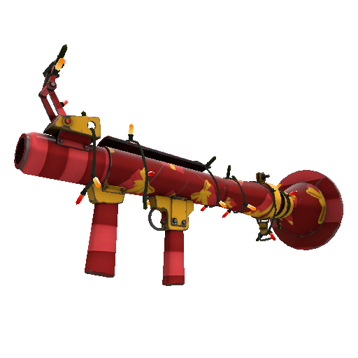 Strange Festivized Killstreak Gift Wrapped Rocket Launcher (Minimal Wear)