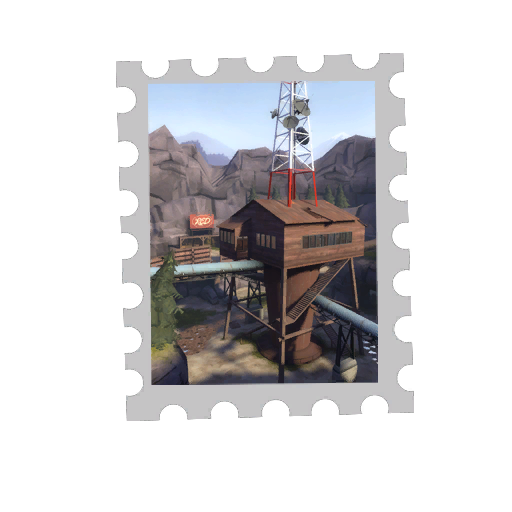 Map Stamp - Watchtower