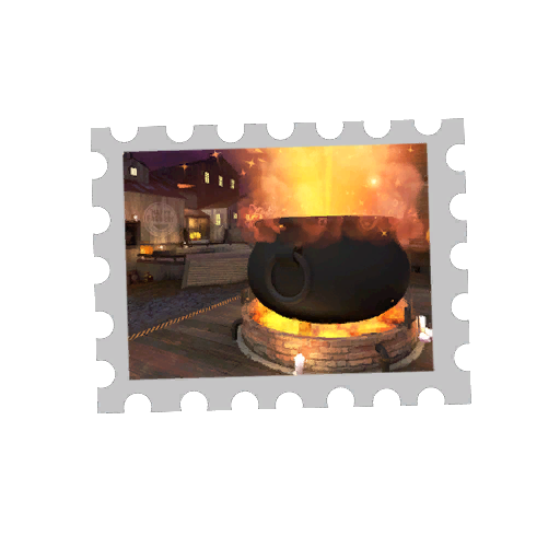 Map Stamp - Cauldron