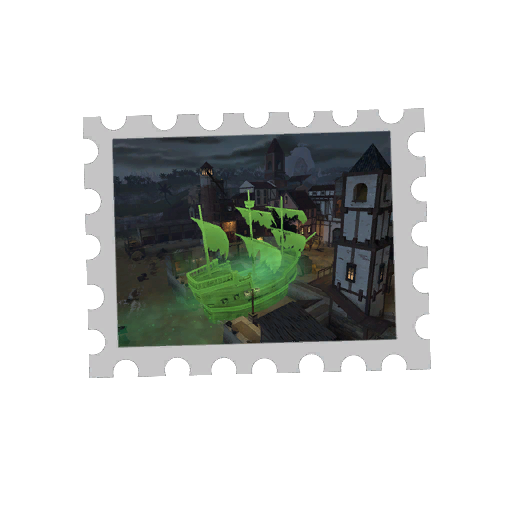 Map Stamp - Cursed Cove