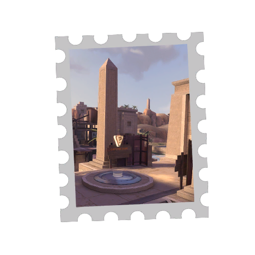 Map Stamp - Lakeside