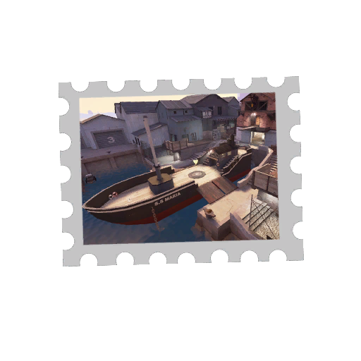 Map Stamp - Sharkbay