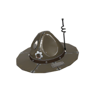 Strange Full Metal Drill Hat