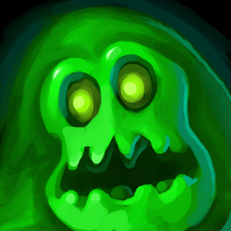 Green Ghost Emotion