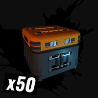 50 Hardened Aluminium Crates