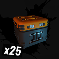 25 Hardened Aluminium Crates