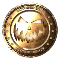 Terror Nights 2016 - Commemorative Coin (Bronze)