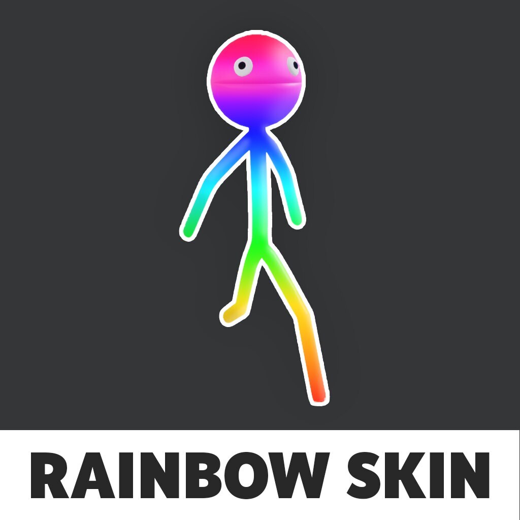 Rainbow Stickman