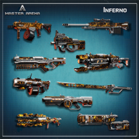 Inferno Edition weapons skins bundle