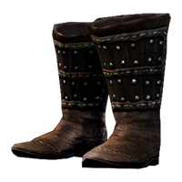 Royal Leather Greaves (Default) - skin