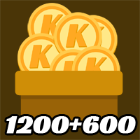 1200+600 Coins