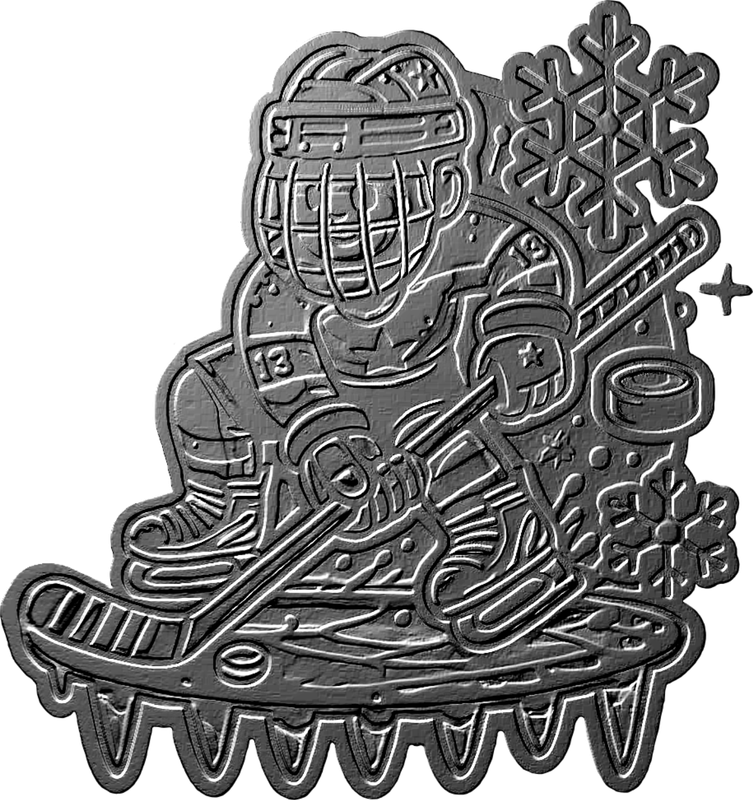 Snowman 3 (Silver)