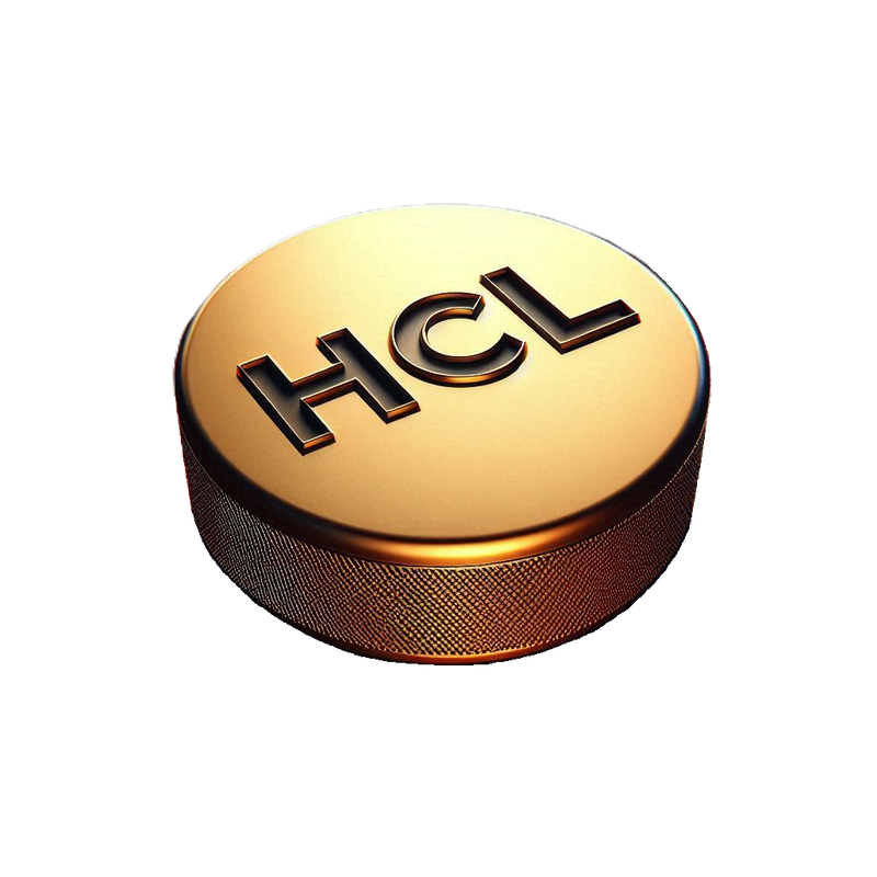 Golden puck badge