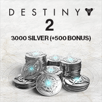 3000 (+500 Bonus) Destiny 2 Silver