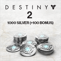 1000 (+100 Bonus) Destiny 2 Silver