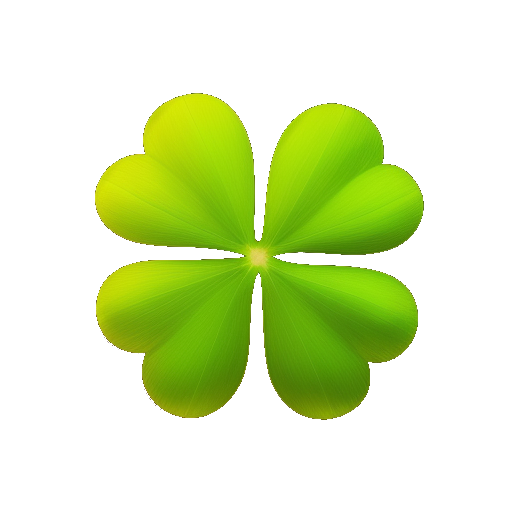 Green Lucky Clover