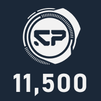 10000 (+1500 Bonus) Spectre Points