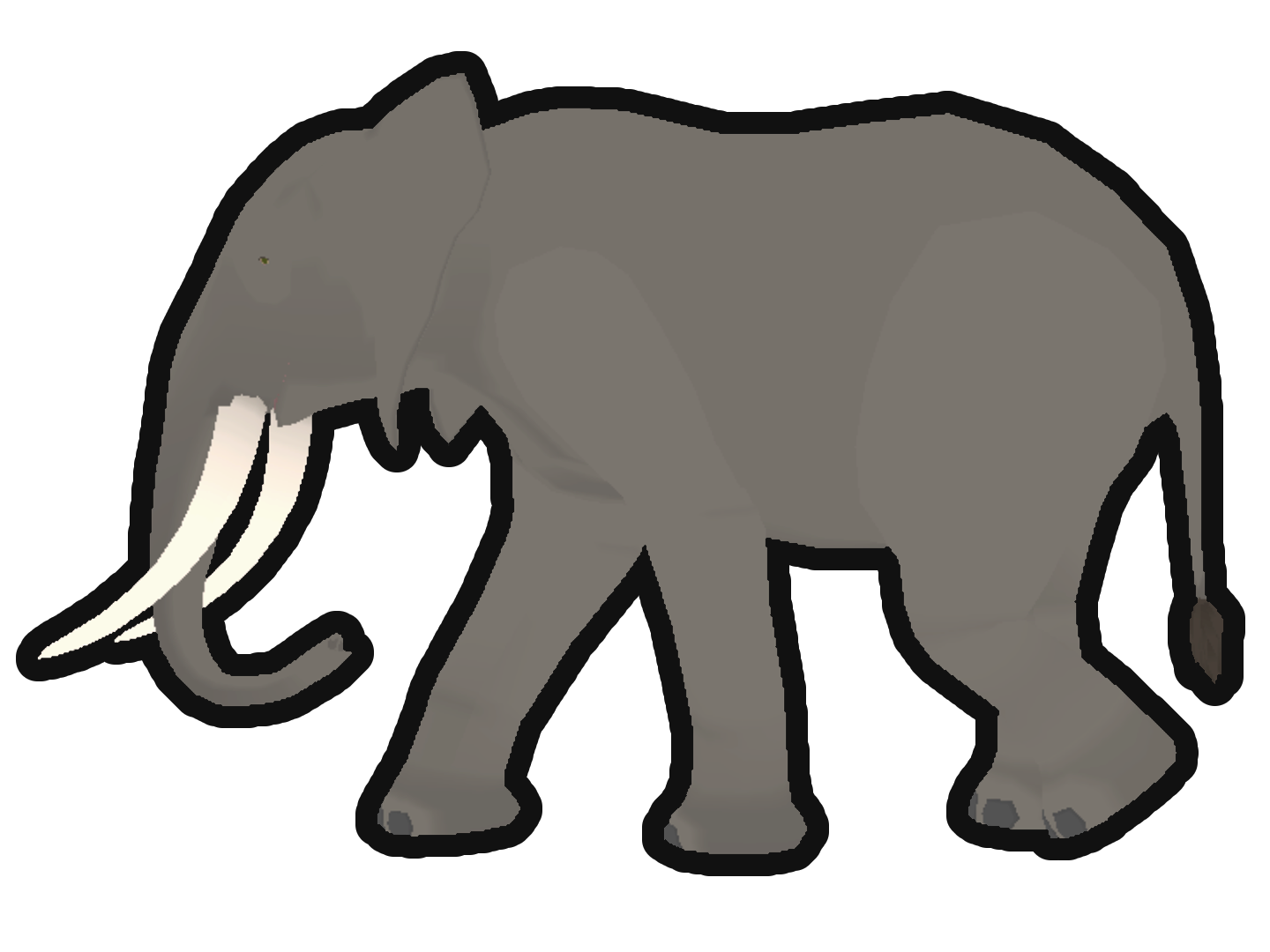 Elephant: Skin #1