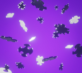 Puzzle Drop [Purple]