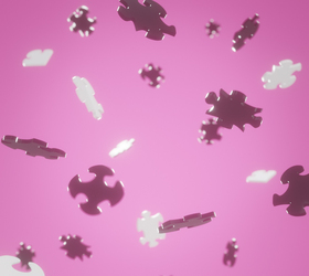 Puzzle Drop [Pink]