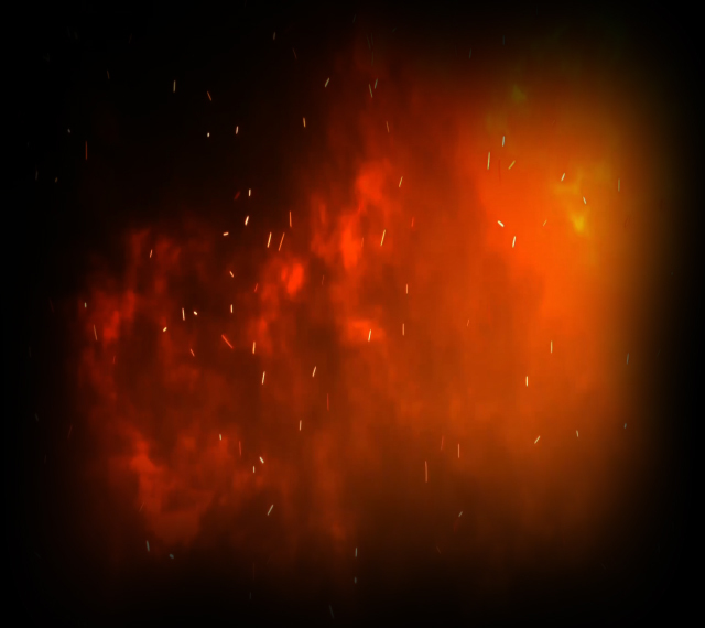 Fire Animated Miniback